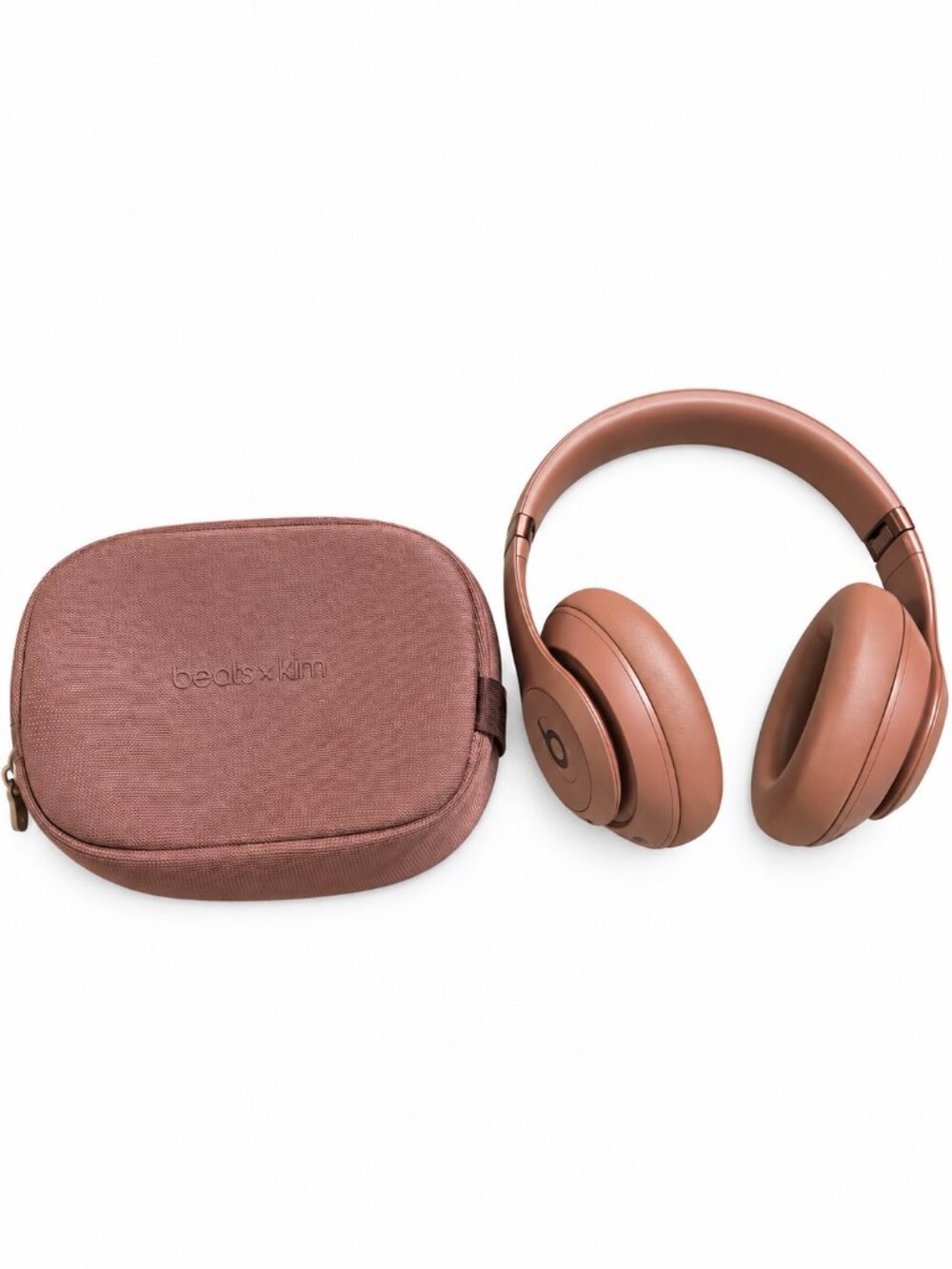 Beats Studio Pro x Kim Kardashian Brown Over-Ear Bluetooth/3.5mm w/ Case
